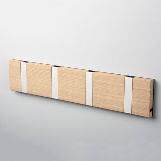 Loca Knax Vannrett 4 Knagger, Såpet Eik, Grå