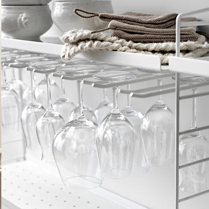 String Hengestativ 30 cm, 2-pk, Sort