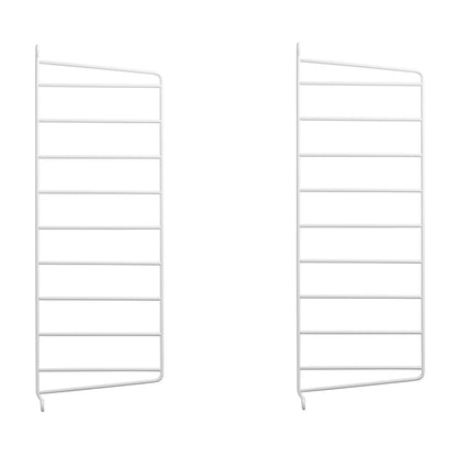 String vegg gavler 50 x 30 cm, 2 pk, i hvit. Bestillingsvare.