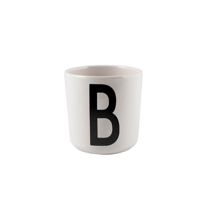 Design Letters B Melamin Kopp, Hvit
