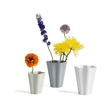 HAY IRIS Vase, Large, Off-White