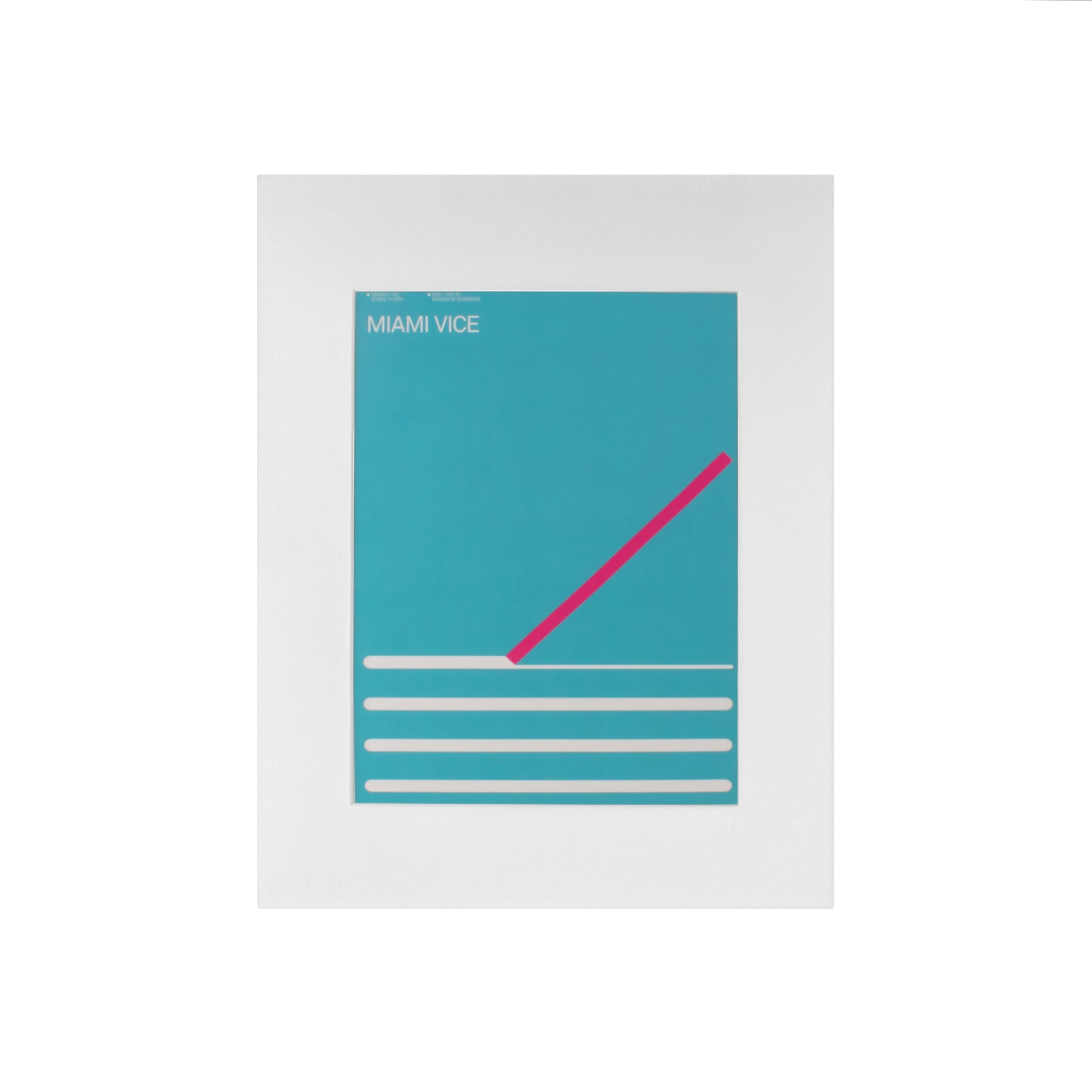 Image Republic Iconic Miami Vice, 30x40