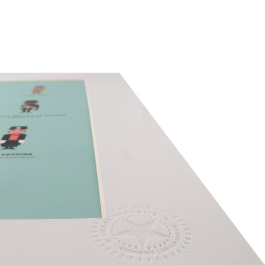 Image Republic Le Duo plakat "PLANCHE CINECULTE" 40X50 cm.