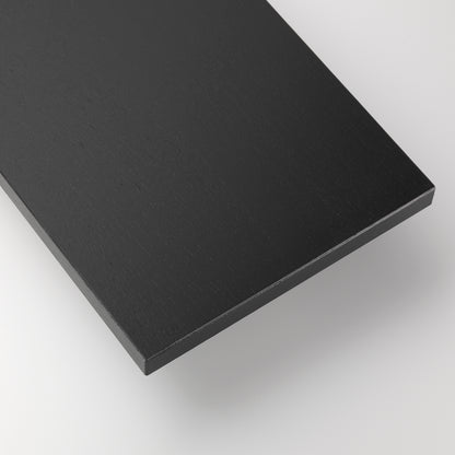 String Hylleplater 78x20 cm. 3-pakk, Sort Ask