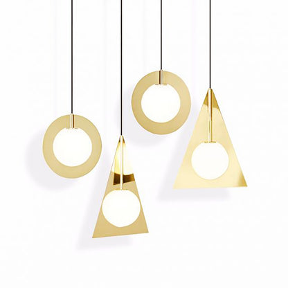 Tom Dixon Plane Round Pendant, Messing. 1 igjen !