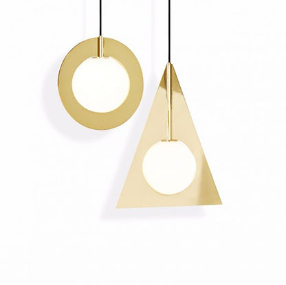 Tom Dixon Plane Round Pendant, Messing. 1 igjen !