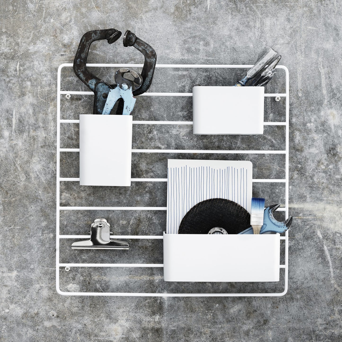 String+ Organizers 3-pakk, Hvit