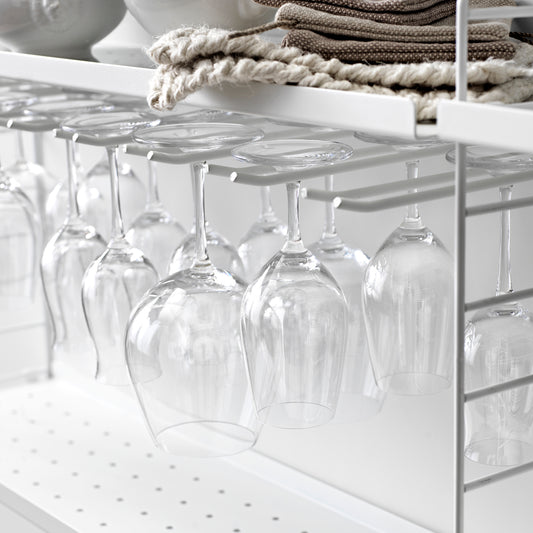 String+ Hanger Rack 2-pakk, Hvit